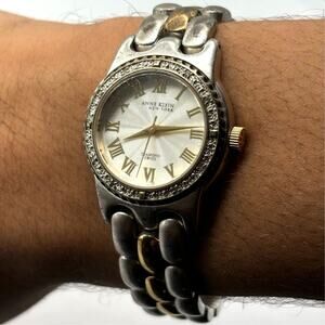 Silver Anne Klein Men's Watch